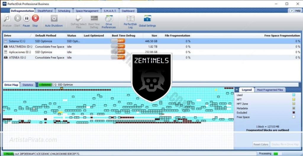 PerfectDisk 14 Business Edition Descargar