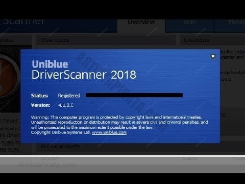 Uniblue-DriverScanner-2018 mega drive sin publicidad
