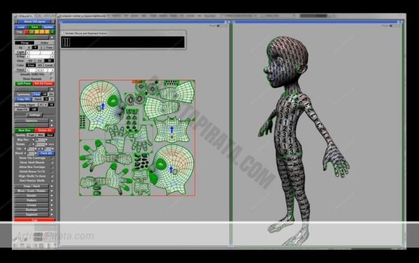 Headus UV Layout 2.08 - Polymesh 3D - Artista Pirata
