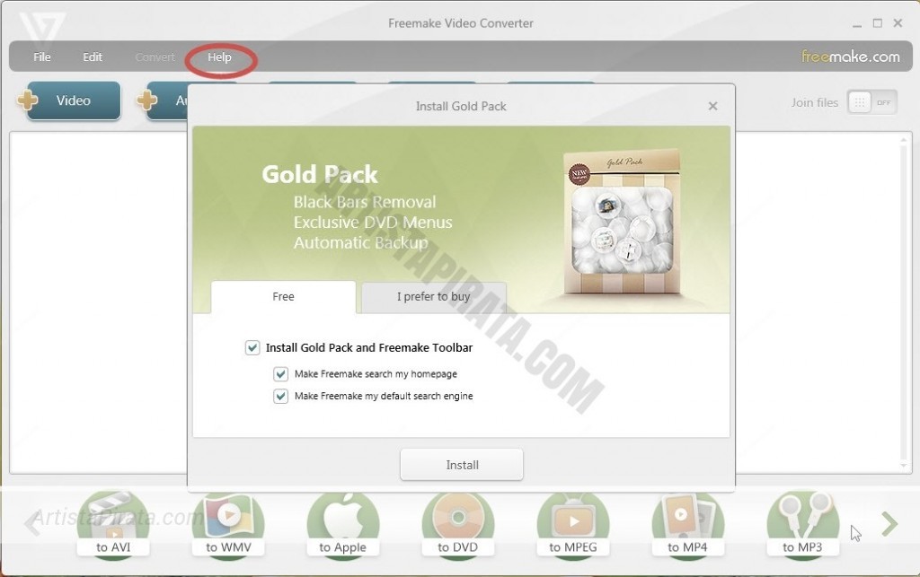 Freemake Video Converter Gold 4 1 Editar Convertir Y Grabar Videos Artista Pirata