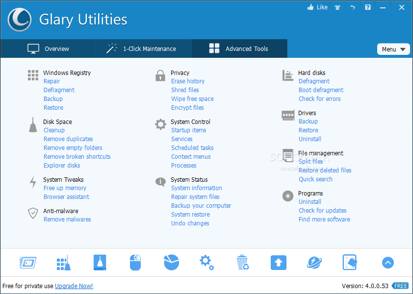 Glary Utilities PRO 5 - Optimiza y limpia tu PC descargar glary utilitie