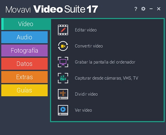 MOVAVI Video Suite 17.5 - Creación y Edición de vídeo movavi video editor full mega drive zippyshare