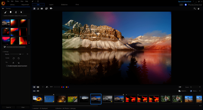 PhotoDirector Ultra 9 - Editor de fotografía - Artista Pirata