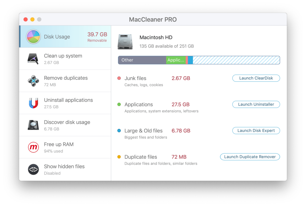 maccleanerpro LIMPIAR BASURA DE MACOS LIMPIEZA MAC