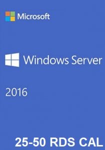 RDS CAL para Windows Server 2016 - 50 Usuarios