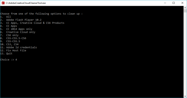 adobe creative cleaner tool exit code 0 adobe creative cleaner tool exit code 0