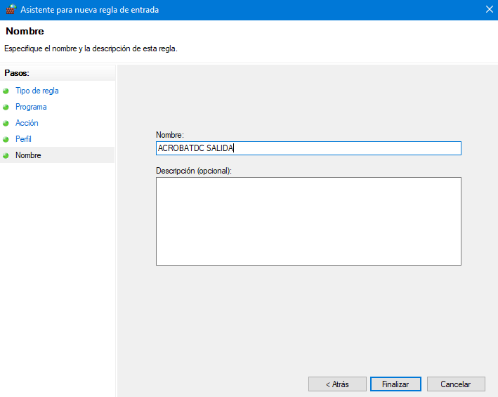 bloquear adobe cc de internet full firewall acrobat dc