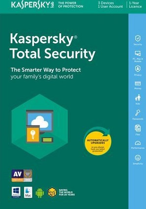 licencia kaspersky total security