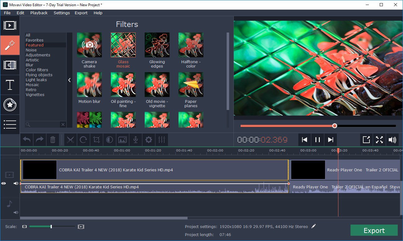 Movavi Video Editor Plus 15 Editor de vídeo fácil de usar Artista