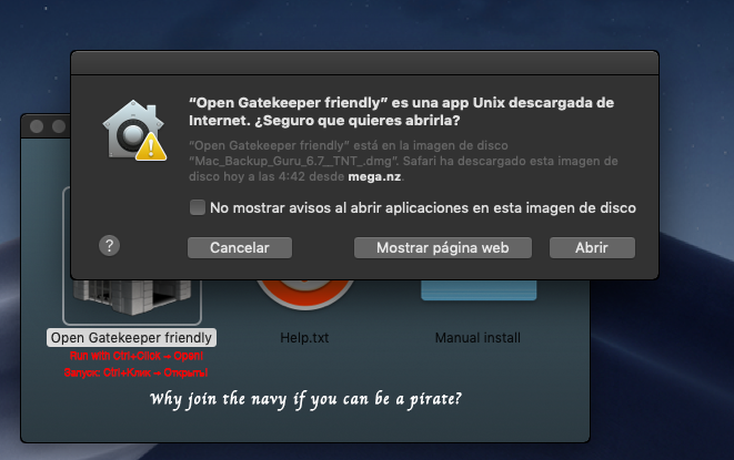 instalar programas de mac gatekeeper friendly - icono de castillo