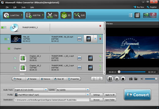 aiseesoft hd converter 9.8 - conversor video para mac