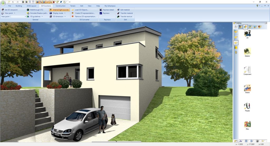 ashampoo home design 5 full mega - diseño de interiores 3d