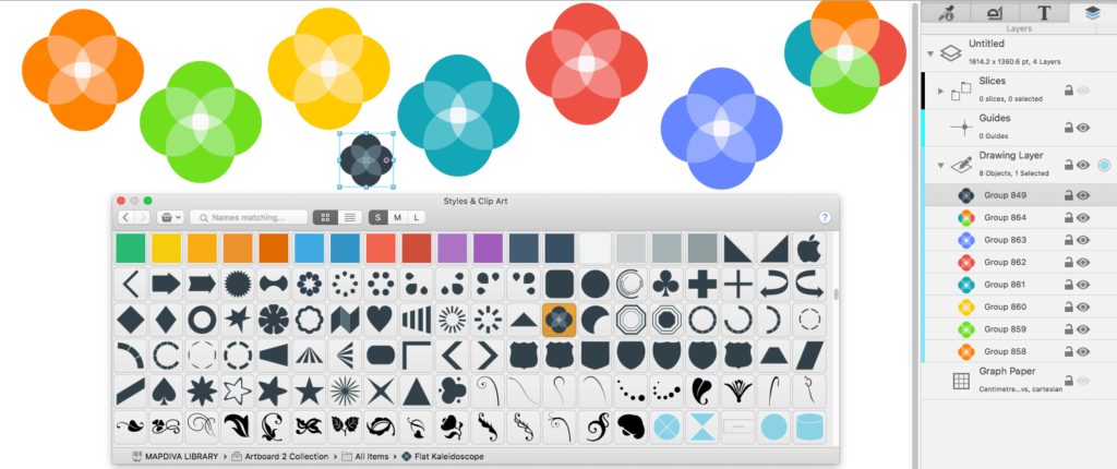 artboard 2 full mega - dibujo vectorial en mac full