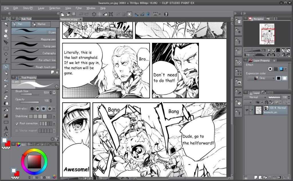 clip studio paint ex - crear mangas - crear ilustraciones manga