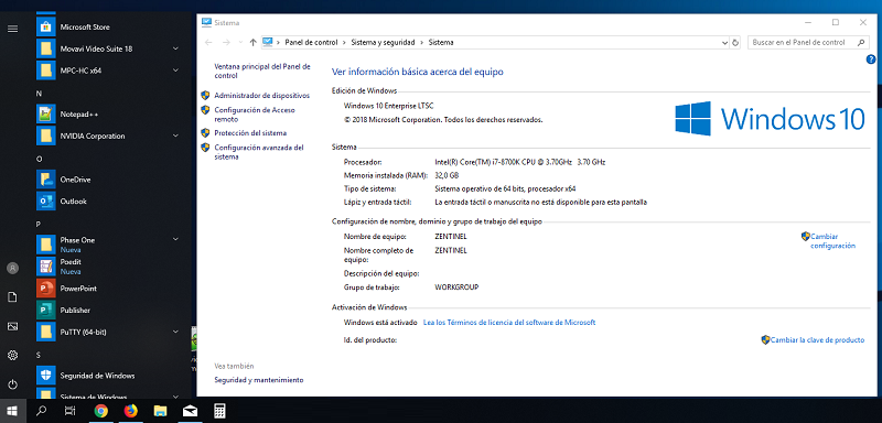 licencia windows 10 ltsc 2019