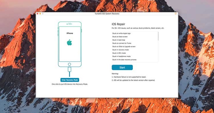 TUNEKIT IOS SYSTEM RECOVERY - REPARAR IPHONE BLOQUEADO MAC