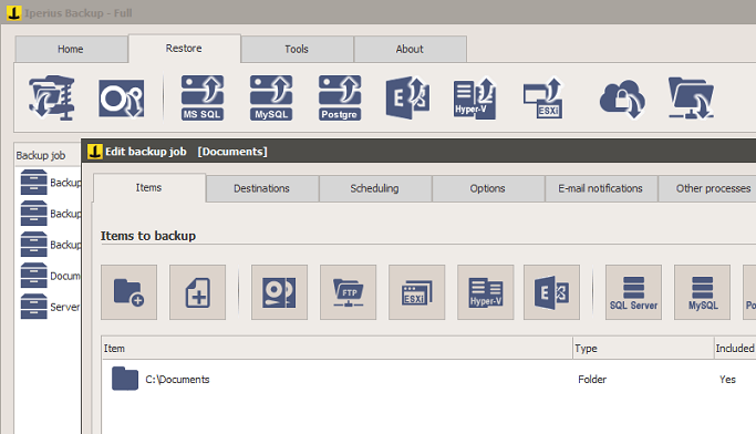 iperius_backup_full mega - copias de seguridad en windows