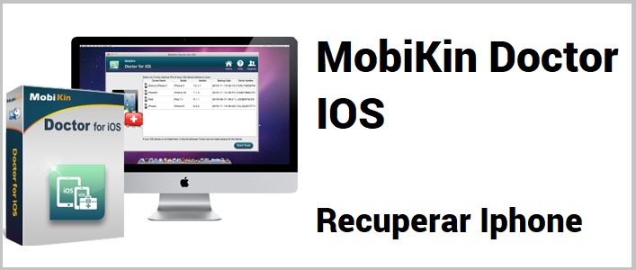 mobikin doctor ios - reparar iphone desde el mac