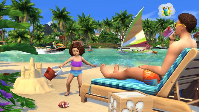 los sims 4 island living