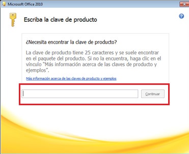 licencia office 2010 pro plus