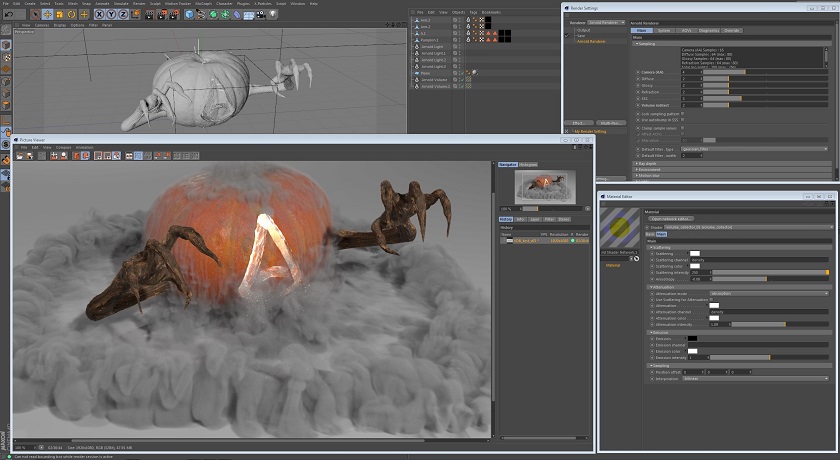 CINEMA 4D ARNOLD FULL