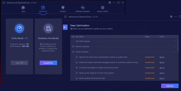 advanced systemcare pro 13.1 full