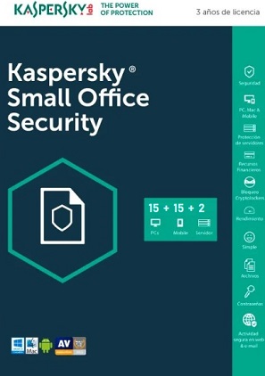 licencia kaspersky small office 15 dispositivos