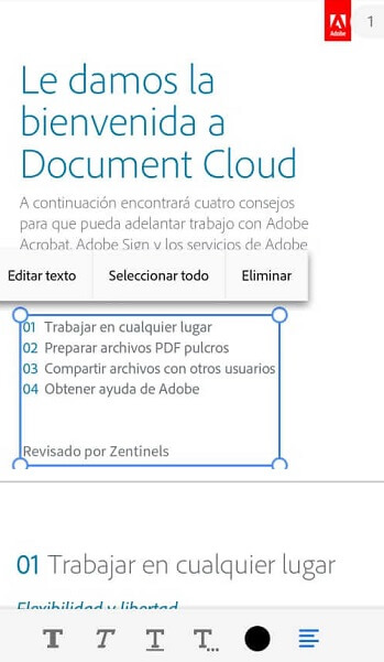 editar pdf en android