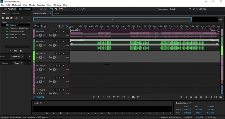 Adobe Audition CC 2021 V14.4 - Nuevo modo inserción