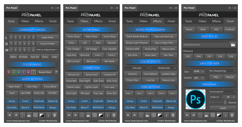 The pro panel full mega