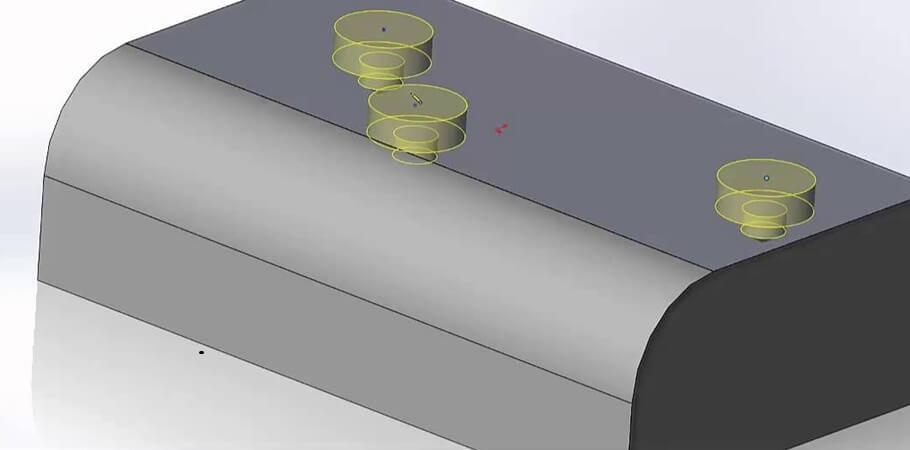 Asistente taladro SOLIDWORKS 2024