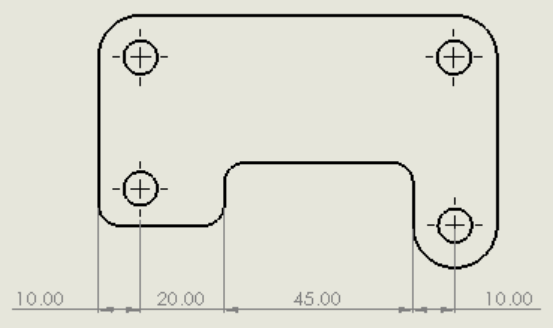 Cotas en cadena colineales solidwork