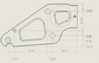 Cotas anuladas solidworks