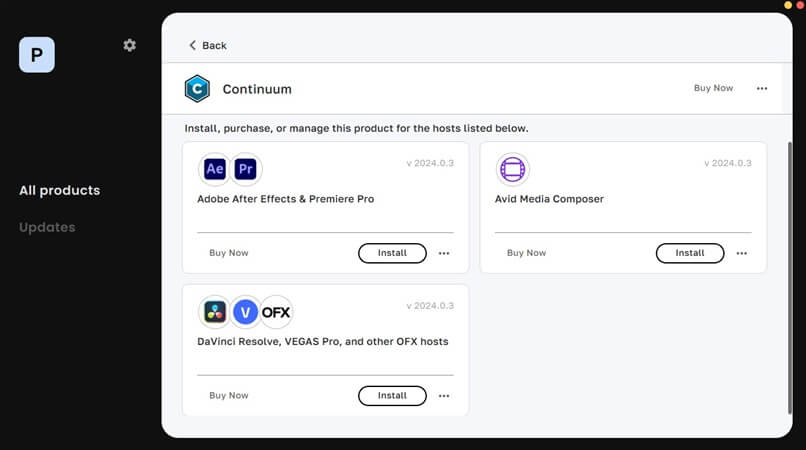 BorisFX Continuum 2024 full