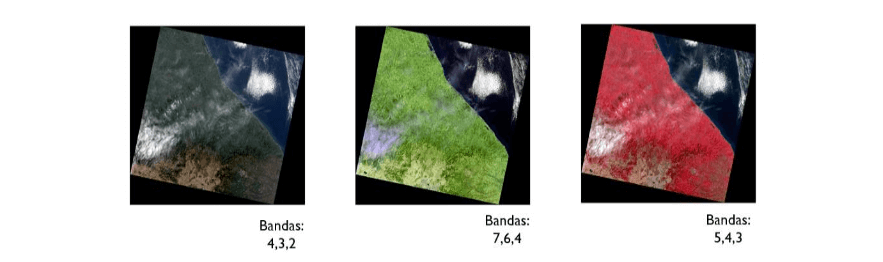 Imagenes multiespectrales satelitales