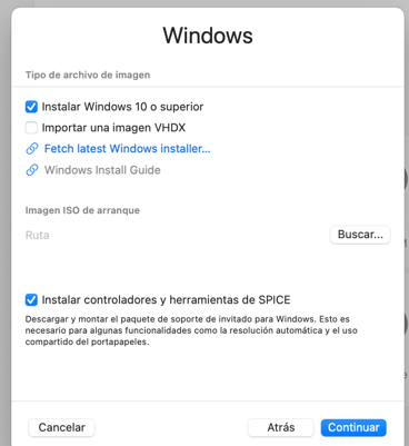 instalar windows en mac