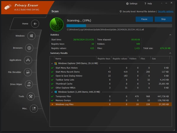 Privacy Erase Pro 6.8