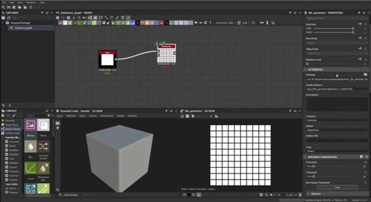 Adobe Substance 3D Designer 2024 - Diseño y creación 3D - Artista Pirata