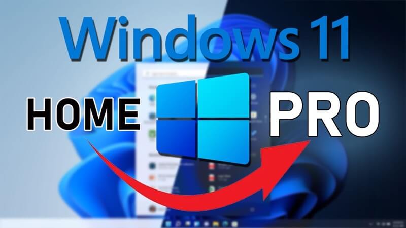 Licencia de Upgrade Windows 11 Home a Windows 11 Pro