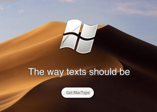 MacType mejora todas las fuentes en Windows