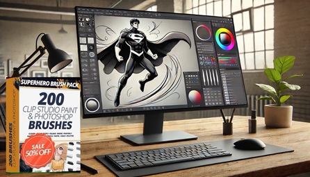 SUPERHERO BRUSH PACK