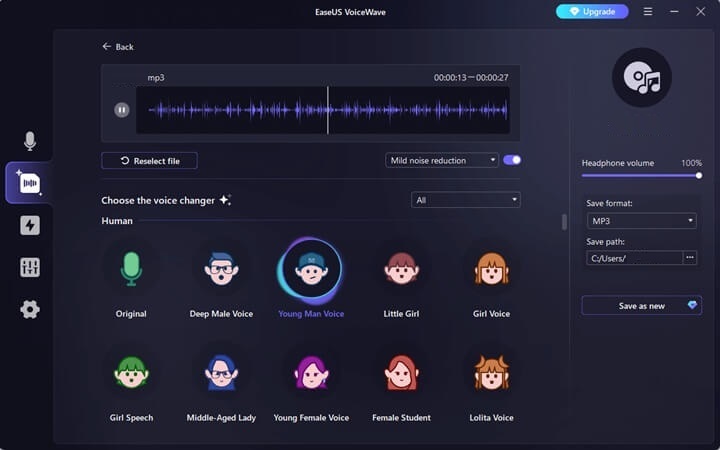 EaseUS VoiceWave full