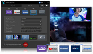 Streaming facil con CyberLink Screen Recorder