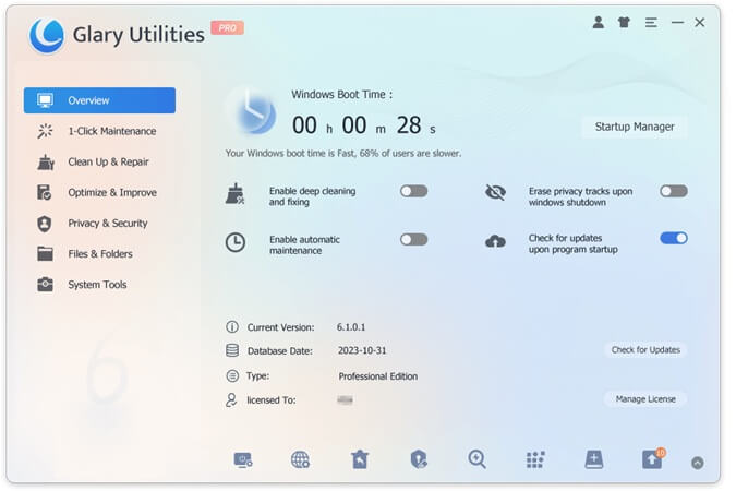 Glary Utilities Pro full