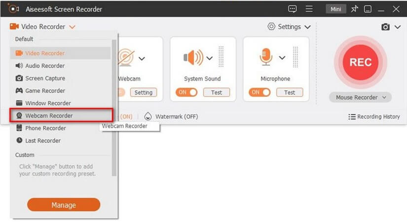 Licencia Aiseesoft Screen Recorder