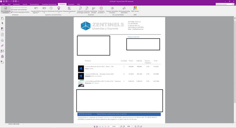 Licencia Nuance Power PDF 1.2 Advanced