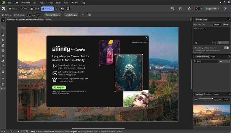 Serif Affinity 3.1 marzo 2026