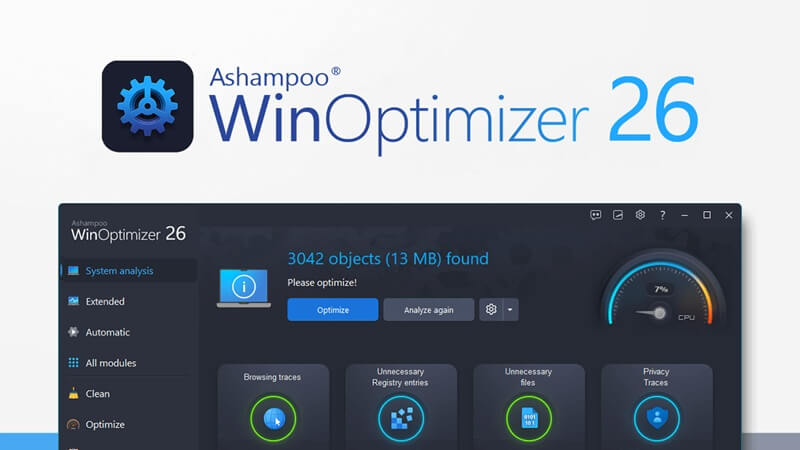 Ashampoo WinOptimizer 26 ful