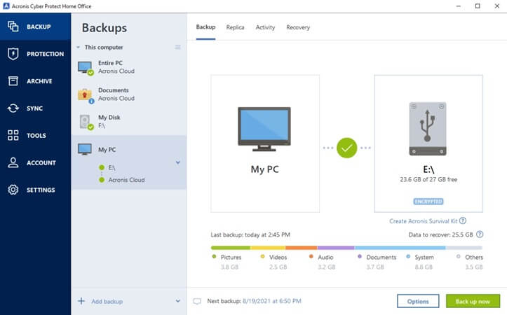 Acronis Cyber Protect Home Office 2026