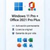 Licencia Windows 11 Pro y Office 2021